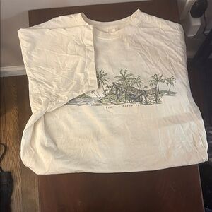 Cream Graphic T-Shirt